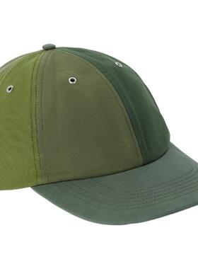 【D11抢先购】YMC 男拼色棉质平纹布绿色棒球帽