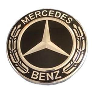 适用于奔驰改装轮毂盖60mm64mm75mm车轮胎中心标盖e300A45C200GLC