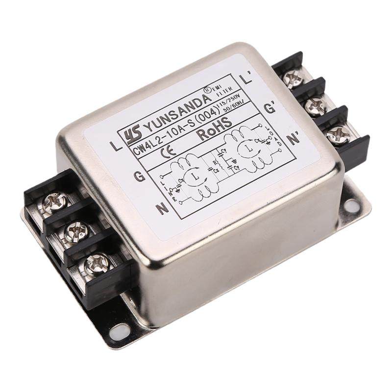 单相新款二级电源滤波器220V