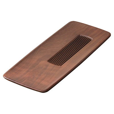 茶盘家用简约电木排水式高级感功夫茶具长方形轻奢现代实木小茶台