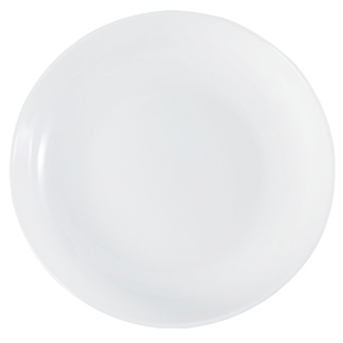 4个盘子9.9元纯白品质陶瓷盘菜碟子家用新款简约加厚可微波釉下彩