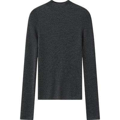 播修身气质打底100%羊毛针织衫女25秋冬新款洋气内搭DDS4SD5205