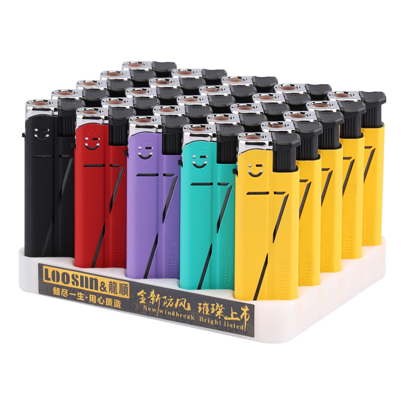 龙顺防风直冲高颜值定制打火机