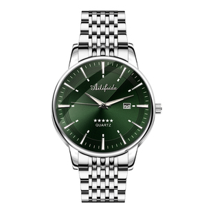 新款五星上将全自动纯机械手表男士镂空防水夜光日历高档商务腕表