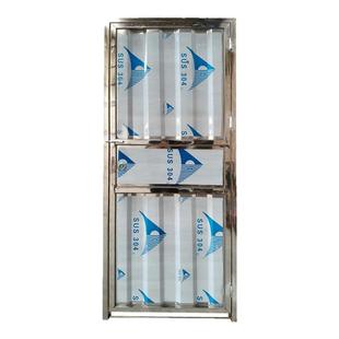 304不锈钢门出租屋厂房宿舍简易卧室门波浪板室内门便宜卫生间门