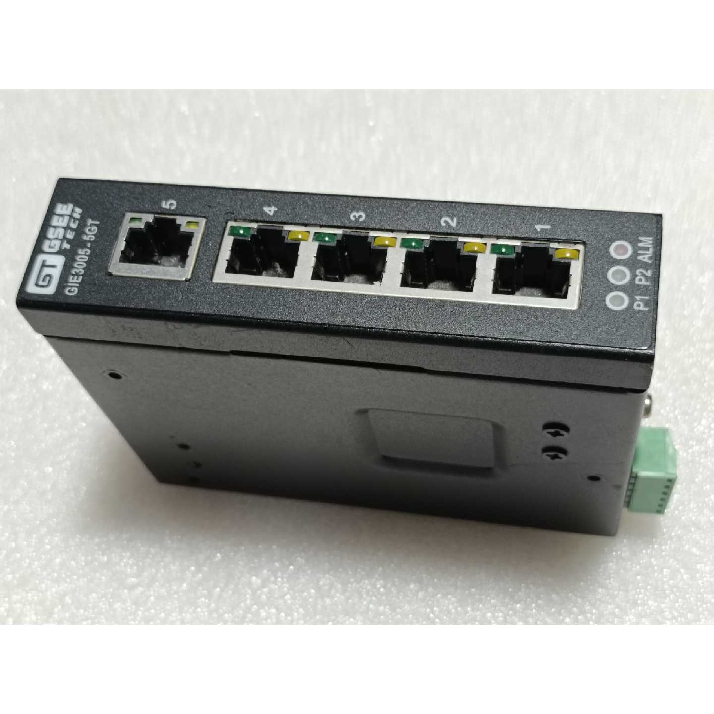 台湾原装正品 吉诺GSEE GIE3005-5T工业以太网5