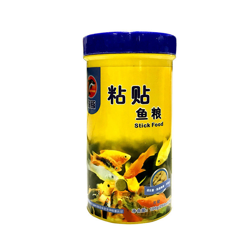 热带鱼贴片100g粘贴鱼粮