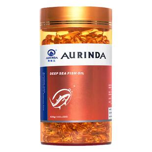 aurinda澳琳达深海鱼油1400mg*300粒欧米伽3EPA DHA澳洲原装进口