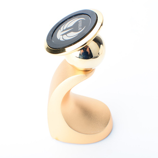 幽浮车载手机支架仪表台通用支撑超强磁吸粘贴式铝合金旋转支架