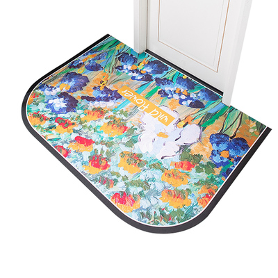 油画地垫门口玄关防滑免洗pvc