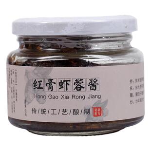 好客山东景明即食鲜虾酱狗杠鱼酱虾蓉酱东营特产拌面拌饭酱下饭菜