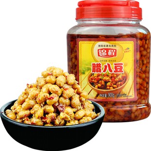 锦程腊八豆湖南特产农家自制下饭菜拌饭酱拌面酱黄豆酱900克酱菜