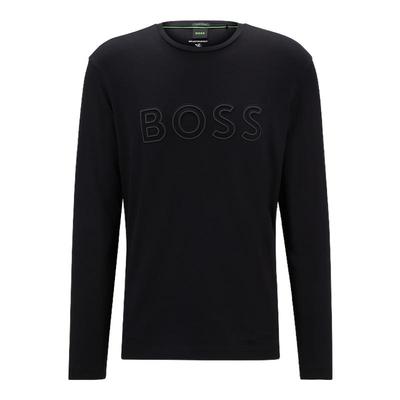 轮廓徽标常规版棉毛T恤