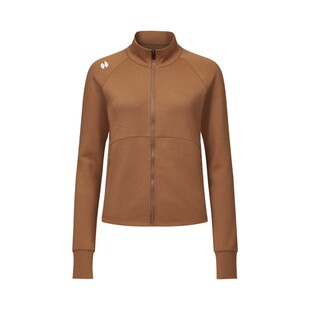 hotsuit后秀运动卫衣外套女2026春季立领拉链针织透气保暖夹克