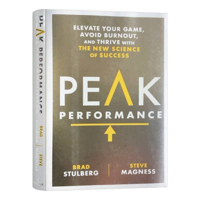 英文原版 Peak Performance 颠峰表现 状态的科学 怎样稳扎稳打地持续进步 精装 英文版 进口英语原版书籍