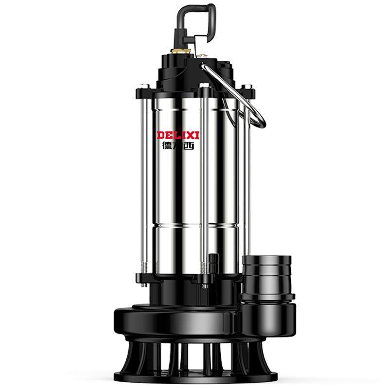 德力西抽水潜水泵小型抽水机家用自吸220v高扬程大流量农用灌溉
