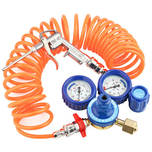 活鱼运输氧气打包枪打氧枪氧气充氧枪氧气表活鱼氧气包打氧活鱼袋