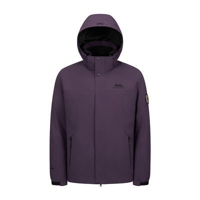 【暗夜紫】吉普新款冲锋衣三合一