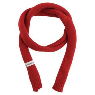 儿童围巾秋冬季新款女宝宝针织小围脖男童纯色毛线幼儿韩版百搭潮