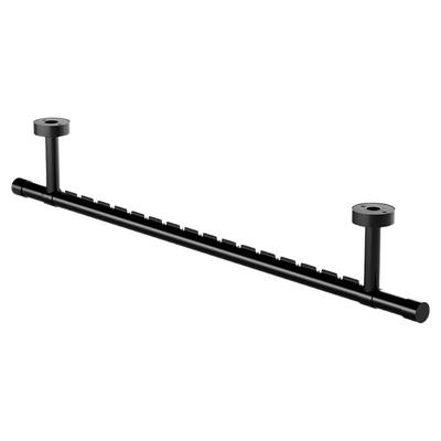 晾衣杆阳台固定式晾衣架上下双层