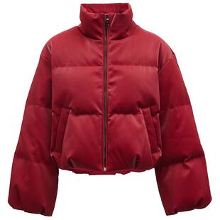 Vero Moda奥莱羽绒服女25冬季新款光泽感90白鸭绒短款面包服百搭