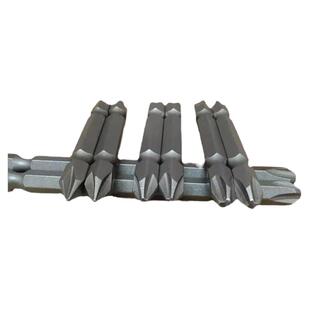 尖头ph1/平头ph3电动螺丝刀批头十字强磁性高硬度工业级起子头