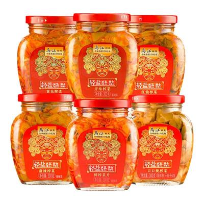 300g罐装乌江榨菜6种口味任选
