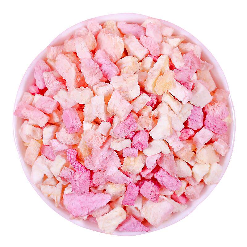 新货冻干水蜜桃丁碎粒烘焙饮品