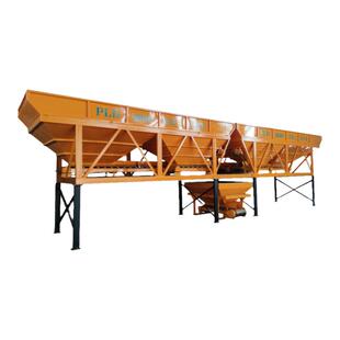 1200型两仓混凝土配料机三仓全自动储料仓计量料斗搅拌1600输送机