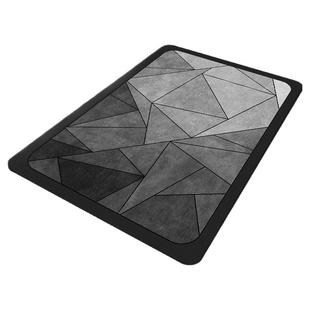 加厚硅藻泥吸水地垫橡胶底防滑脚垫轻奢浴室门口耐脏速干进门地垫