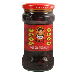 陶华碧老干妈贵州风味豆豉280g商用香辣脆家用风味鸡油辣椒下饭酱