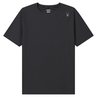 SPYDER夏季新品男子TRAINING凉感户外休闲运动短袖T恤25ES459M