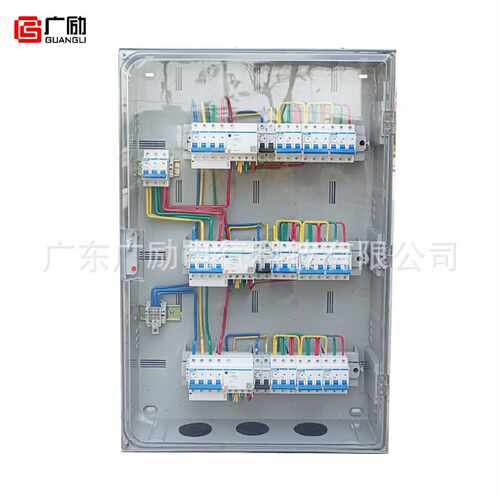 户外防雨多功能电箱 养殖渔业开关控制箱 透明盖多回路明装配电箱
