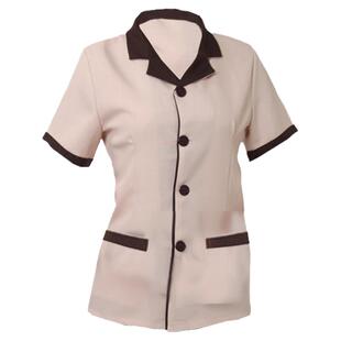 酒店工作服女夏装保洁服套装短袖服装服务员员工服保洁员夏季工装