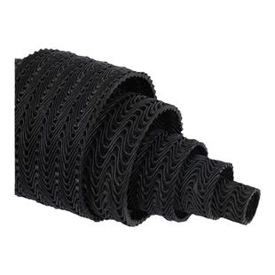 硬式透水管HDPE地下渗排水网状曲纹暗管硬式透水管盲沟绿化渗水管