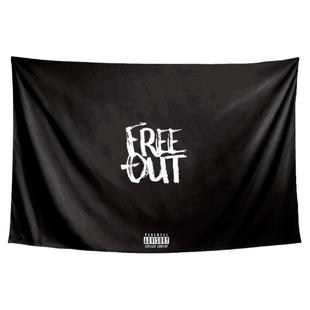 free out厂牌MC光光粉丝应援定制周边墙布装饰背景布海报挂布挂毯