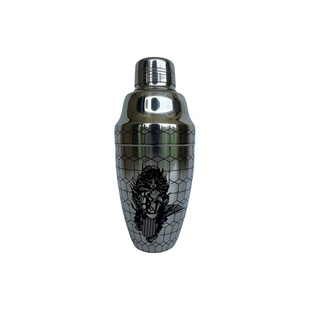 ANM玄系列不锈钢调酒器蚀刻花纹创意个性摇酒壶shake杯鸡尾酒潮流