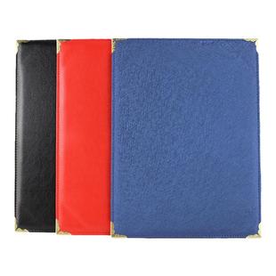 皮质a4文件夹单面证书套单片式横竖版聘书获奖荣誉结业毕业征书培训授权书优秀员工股权转让单页签约夹可定制