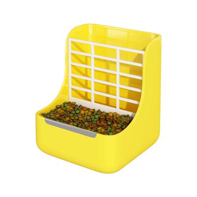 饲料固定防翻二合一食盒草架