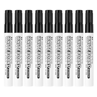 白板笔可擦黑板笔水性记号笔儿童无毒彩色画板笔粗头写字易擦黑色蓝色红色白班笔白版可水洗水笔大头笔批发