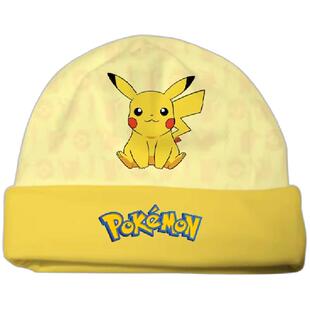 宝可梦皮卡丘儿童卡通秋冬保暖帽子宝宝帽子秋冬男孩可爱帽子儿童
