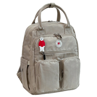 口袋超多~日本专柜正品2025新款双肩包女妈咪包母婴轻便通勤背包