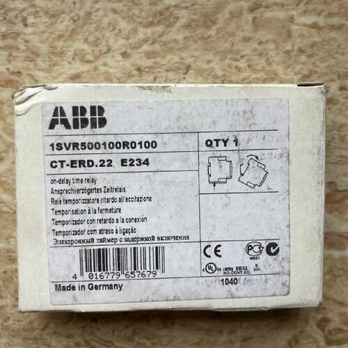 议价原装ABB CT-ERD.22 1SVR500100R0100 E234电子延时继电器  现