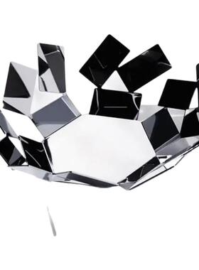 艺术几何镂空果篮客厅家用茶几