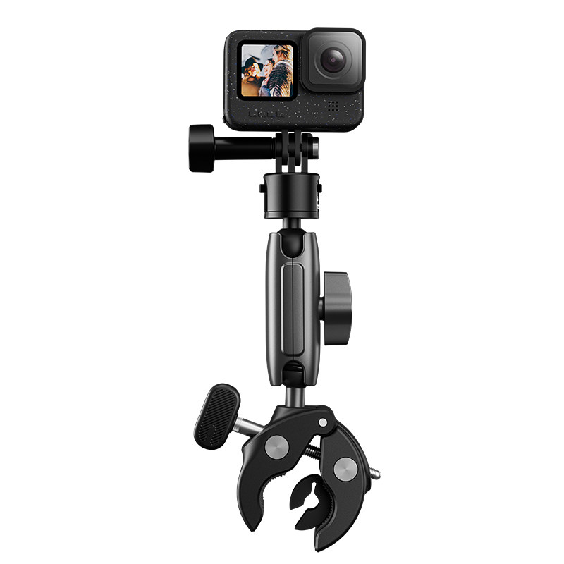 GoPro13磁吸快拆蟹钳大力夹骑行