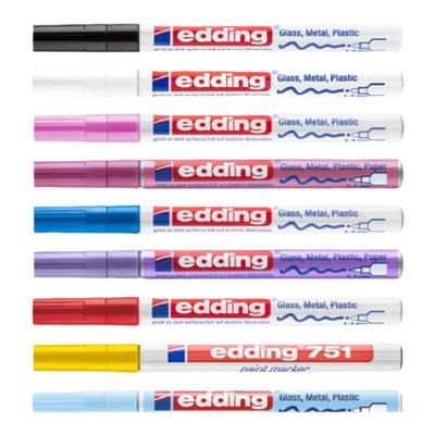 edding油漆笔防水不掉色