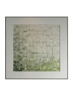 现代意式极简背景墙挂画质感砂岩肌理玄关装饰画客厅餐厅壁画定制