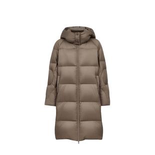 绫致Vero Moda羽绒服2025冬季新款90白鸭绒连帽长款羽绒服