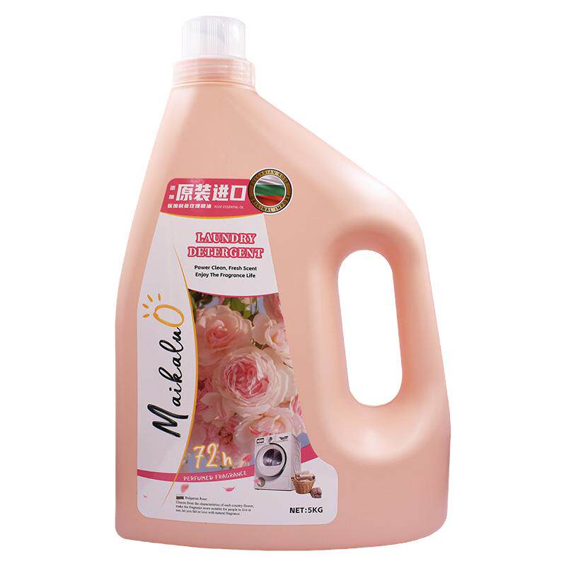 麦卡洛活力玫瑰洗衣液持久留香衣物柔顺婴儿洗衣液家用 实惠装