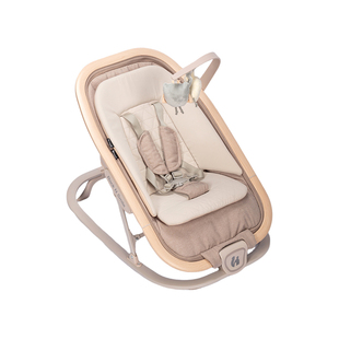 Hauck婴儿躺睡神器哄睡摇椅躺椅带玩具便携多挡位调节婴儿摇摇椅